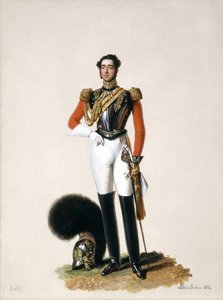 Leutnant Thomas Myddleton Biddulph (1809-78) 1. Life Guards, 1833 von Alexandre-Jean Dubois Drahonet